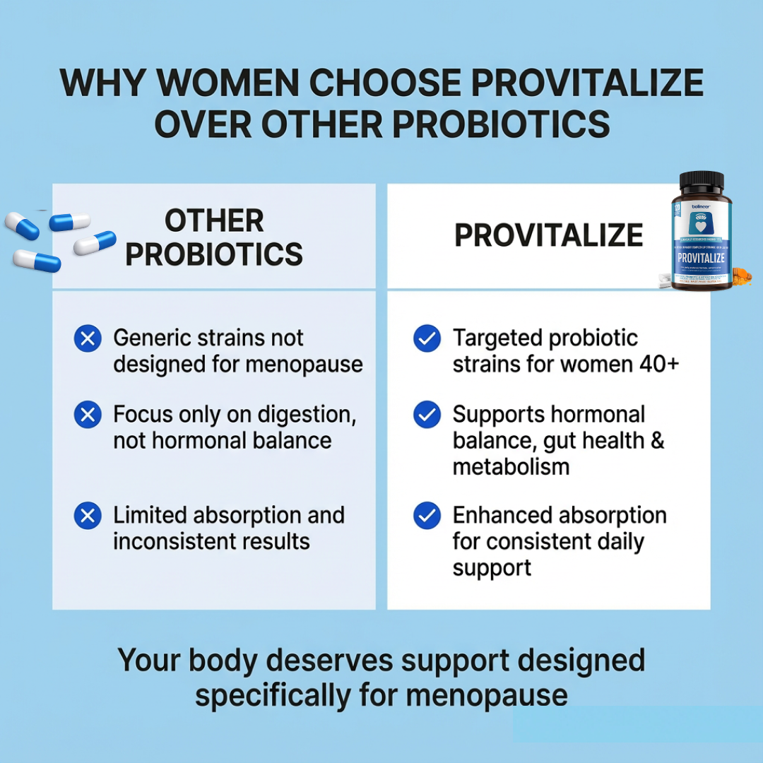 Provitalize™ — Thermogenic Probiotic for Menopause Support