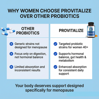 Provitalize™ — Thermogenic Probiotic for Menopause Support