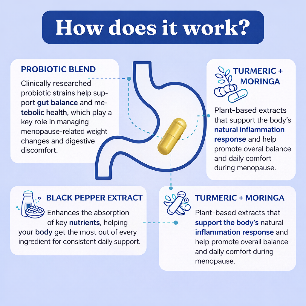 Provitalize™ — Thermogenic Probiotic for Menopause Support